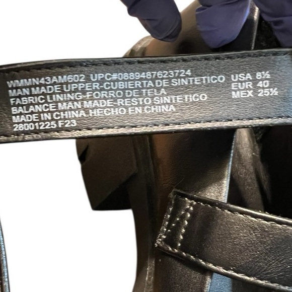 Madden NYC Black Chunky Mary Jane Shoes Size 8.5 - Picture 8 of 8